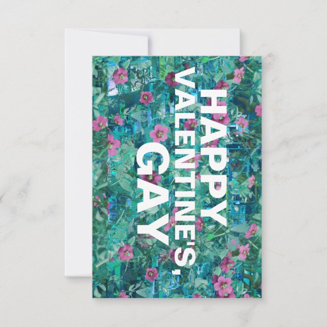 Gay Einladung (Vorderseite)