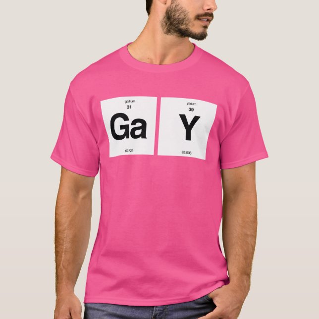 GAY-ELEMENTE T-Shirt (Vorderseite)