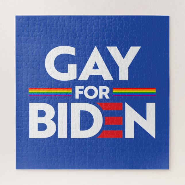 GAY FOR JOE BIDEN PUZZLE (Vertikal)