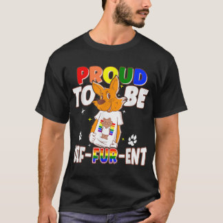 Gay Furries ist stolz darauf, andere Fursuit glück T-Shirt