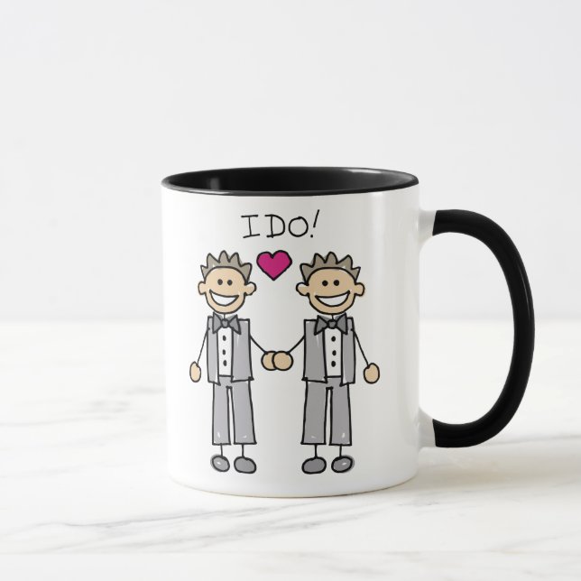 Gay-Gastgeschenke Hochzeiten Tasse (Rechts)