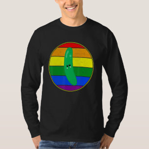 Gay Gemüse Niedlich Cucumber Lgbtq Pride Stuff Rai T-Shirt