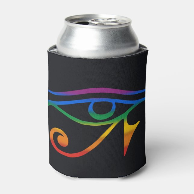 Gay Goth Pride Flag Dosenkühler (Kanne Vorderseite)