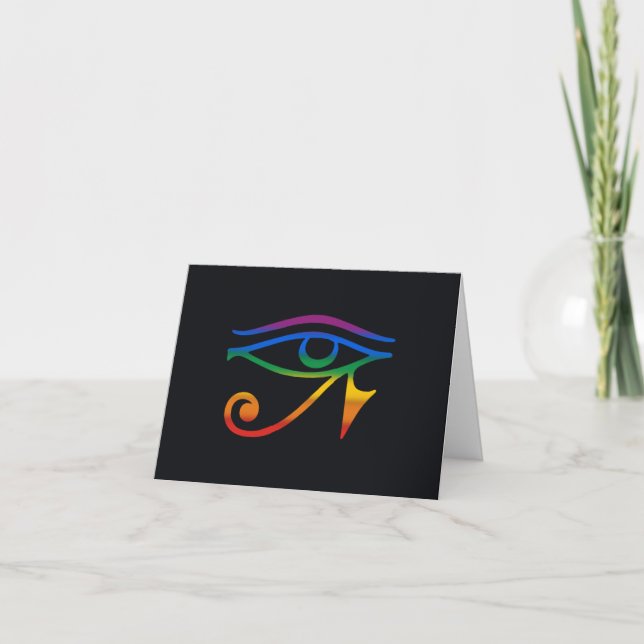 Gay Goth Pride Flag Karte (Vorderseite)