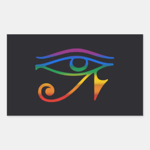 Gay Goth Pride Flag Rechteckiger Aufkleber