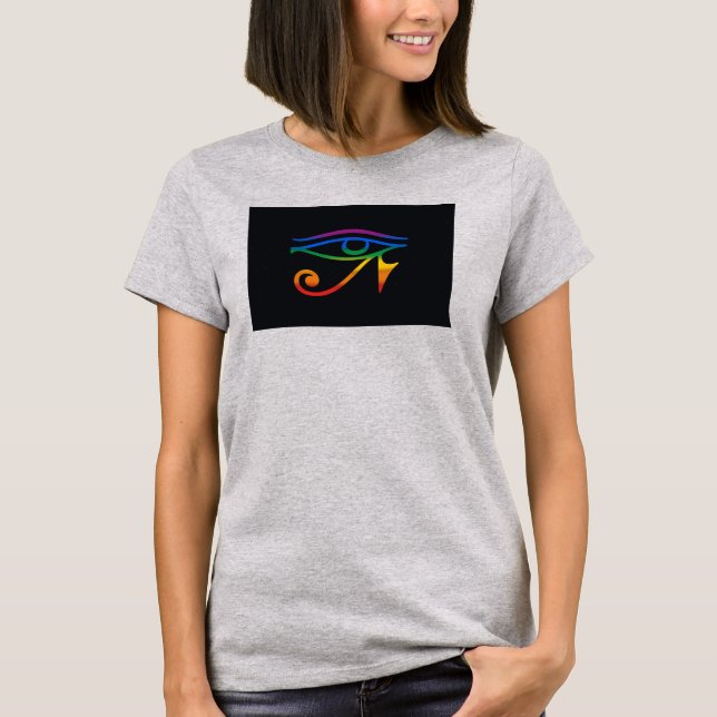 Gay Goth Pride Flag T-Shirt (Vorderseite)