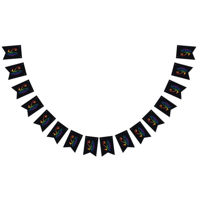 Gay Goth Pride Flag Wimpelkette (Alle)