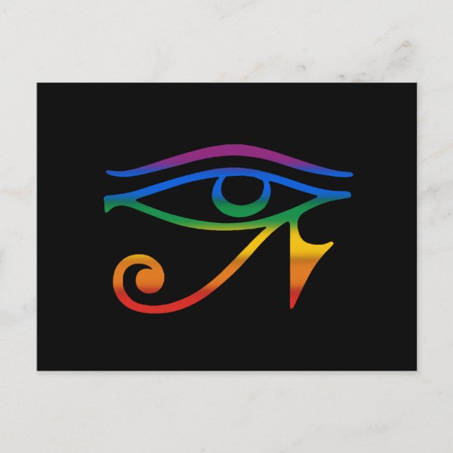 Gay Goth Pride Postkarte (Vorderseite)
