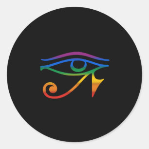 Gay Goth Pride Runder Aufkleber