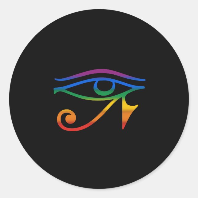 Gay Goth Pride Runder Aufkleber (Vorderseite)