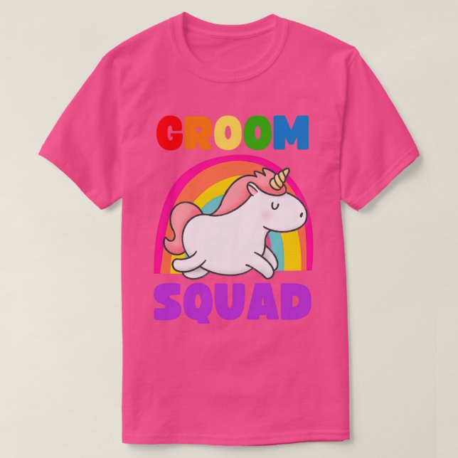 GAY GROOM SQUAD LGBT BACHELOR PARTY Classic TShirt (Design vorne)