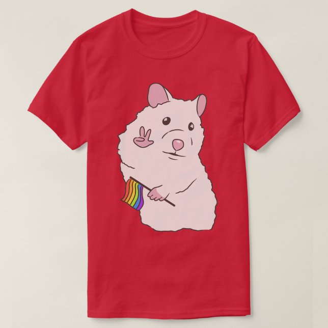 Gay Hamster T-Shirt (Design vorne)