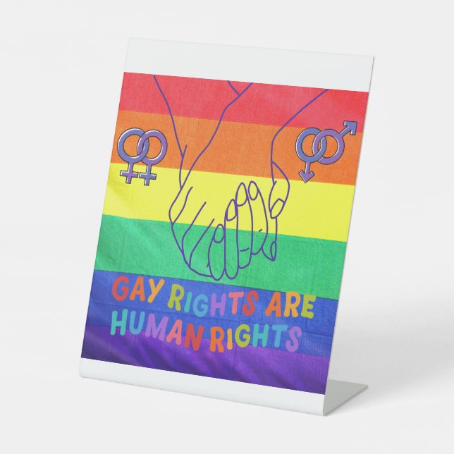 Gay hat Rechte Sockelschild (Vorderseite)
