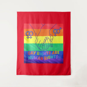 Gay hat Rechte Wandteppich