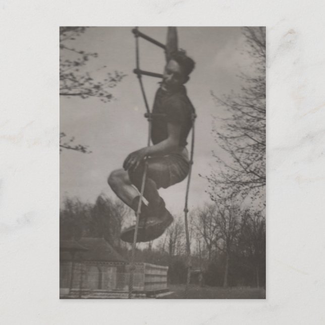 Gay Interest niedlicher junger Sportler täuschen s Postkarte (Vorderseite)