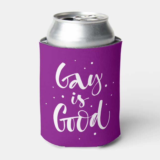 Gay is Good Dosenkühler (Kanne Vorderseite)
