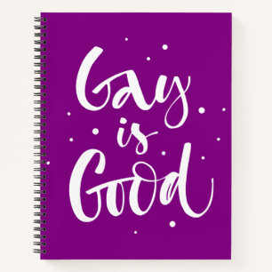 Gay is Good Notizbuch