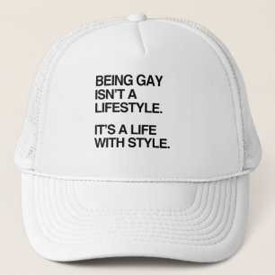 GAY IST KEIN LEBENSMITTEL TRUCKERKAPPE