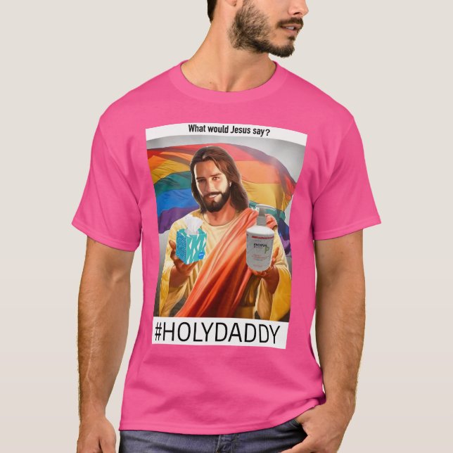 Gay Jesus T-Shirt (Vorderseite)