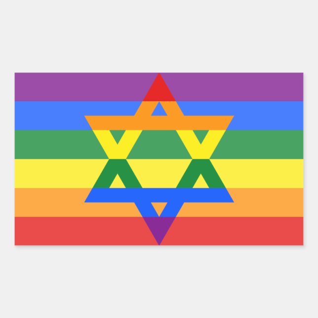 Gay Jew Sticker Set (Vorderseite)