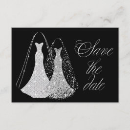 Gay Lesbian Elegant Save the Date