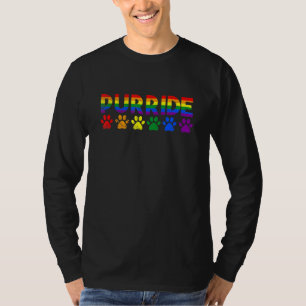 Gay Lesbian Pride Cat Purride LGBT Bewusstseinsstu T-Shirt