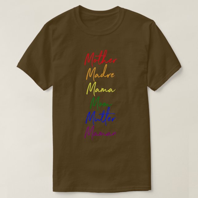 Gay Lesbian Pride Gift1 T-Shirt (Design vorne)