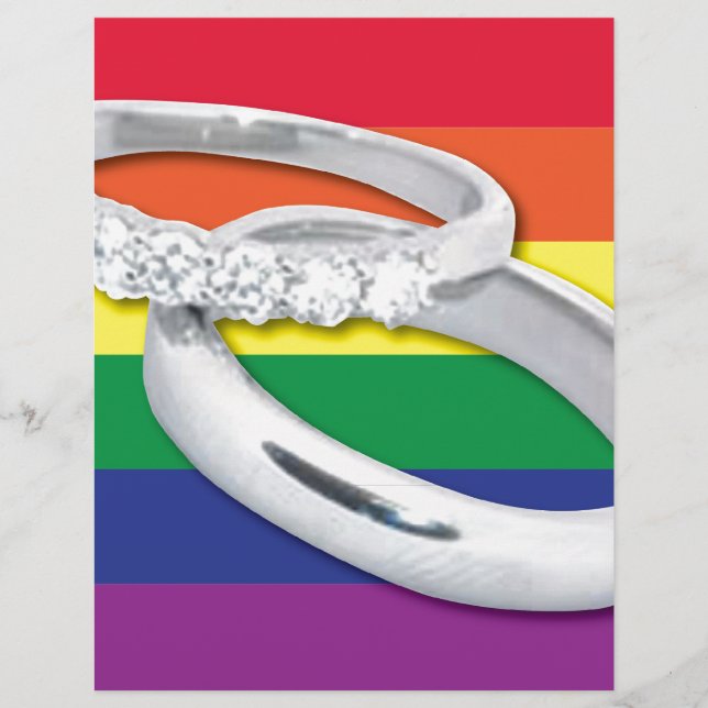 Gay Lesbian Wedding (Vorderseite)
