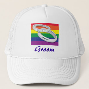 Gay Lesbian Wedding Truckerkappe
