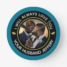 Gay LGBTQ Foto Wedding Couple personalize