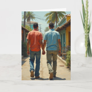 Gay Lgbtq letzte Nacht war magisch Karte