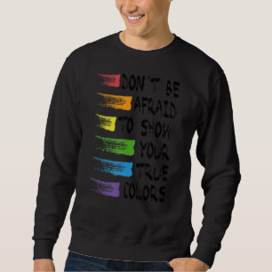 Gay LGBTQ Que Queen Trans Bi Rainbow Gender Sweatshirt