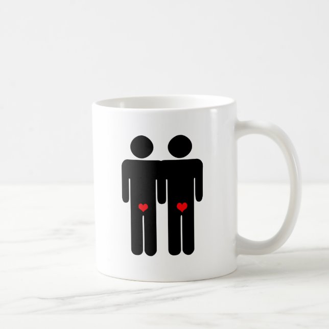 GAY LOVERS (2) TASSE (Rechts)