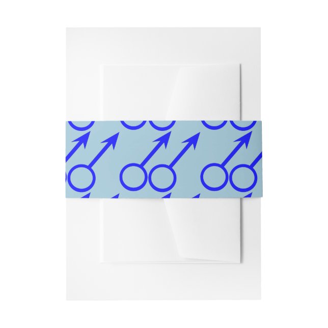 Gay Lovers Einladung Bly Band (Vorderseite Beispiel)