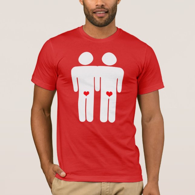 Gay Lovers T-Shirt (Vorderseite)