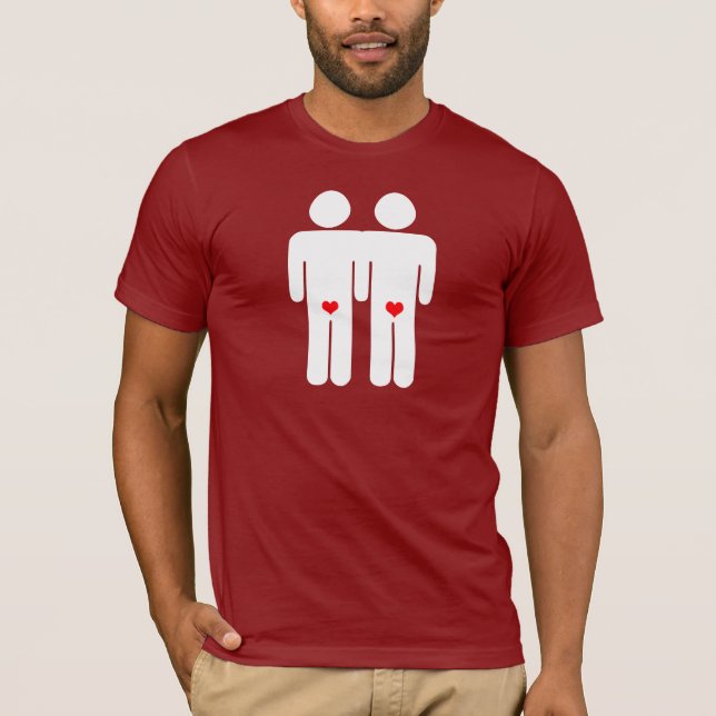 Gay Lovers T-Shirt (Vorderseite)