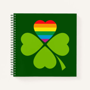 Gay Lucky Clover Notizbuch