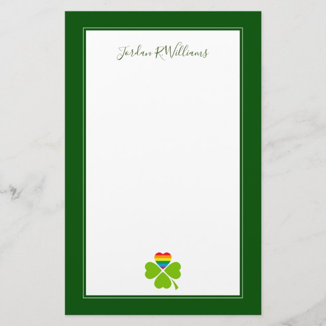 Gay-Lucky-Klee Briefpapier (Vorderseite)