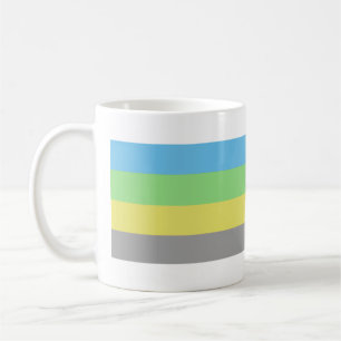 Gay Male Alternative Pride Flag Kaffeetasse