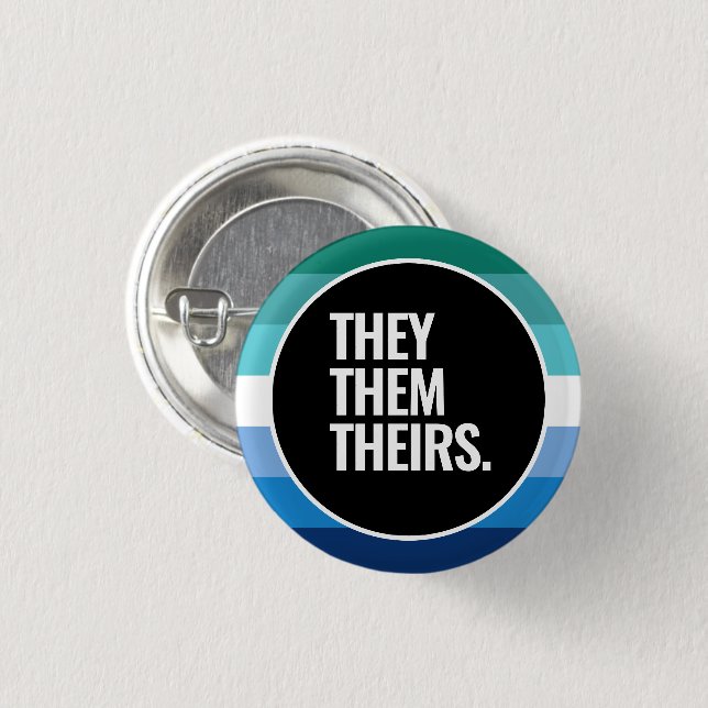 Gay Male Pride Button (Vorne & Hinten)