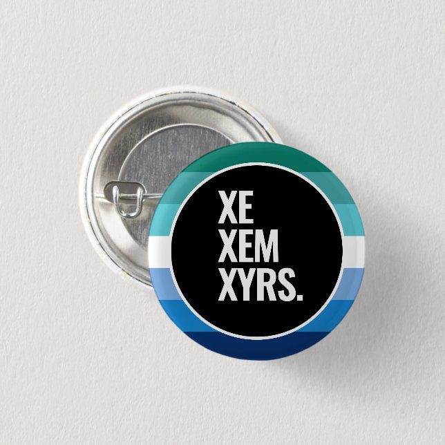 Gay Male Pride Button (Vorne & Hinten)