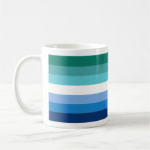 Gay Male Pride Flag (Azurblau)