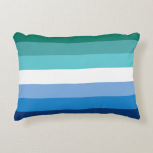 Gay Male Pride Flag Dekokissen