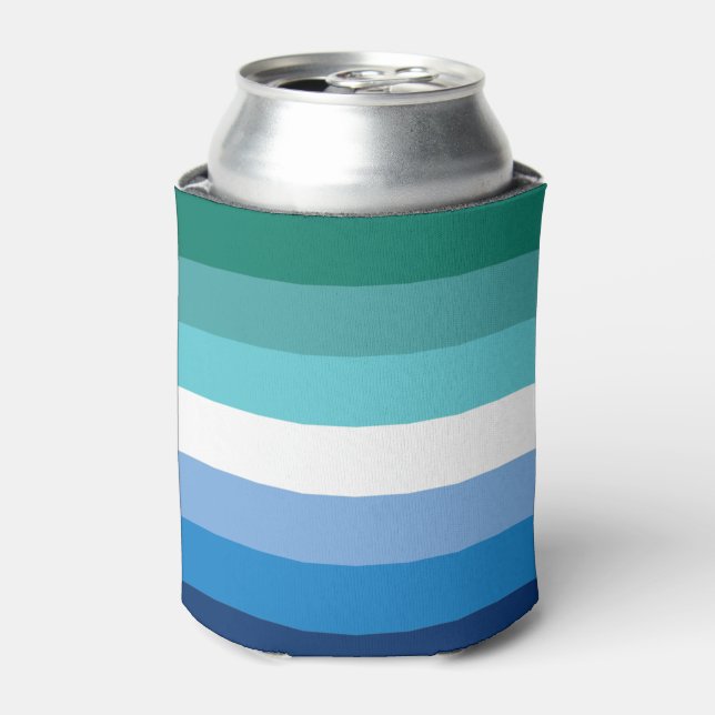 Gay Male Pride Flag Dosenkühler (Kanne Vorderseite)