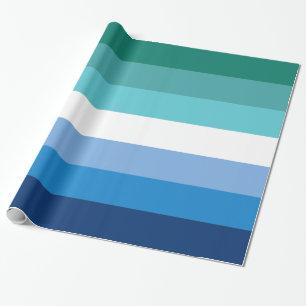 Gay Male Pride Flag Geschenkpapier