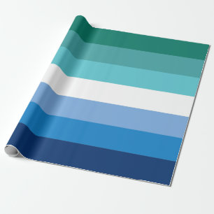 Gay Male Pride Flag Geschenkpapier