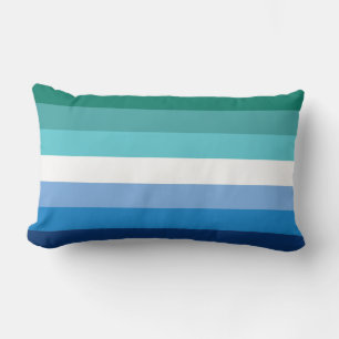 Gay Male Pride Flag Lendenkissen