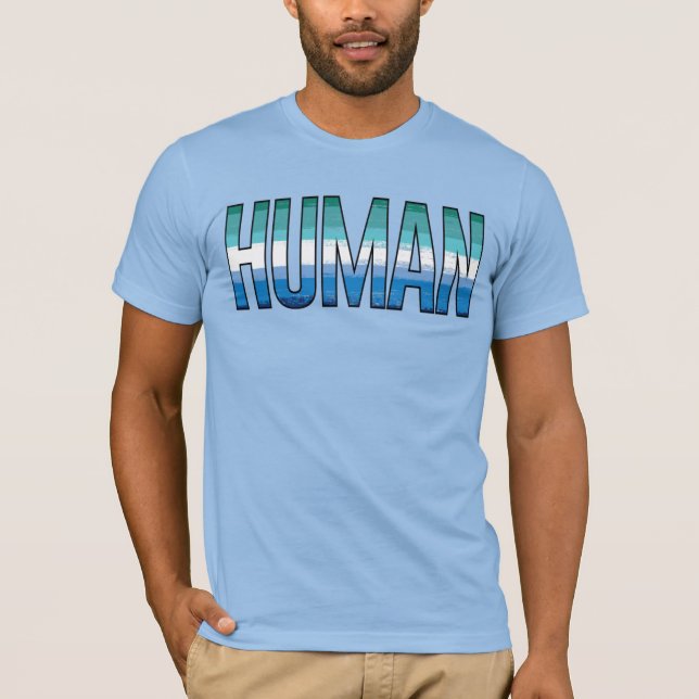 Gay Male Pride T - Shirt (Vorderseite)