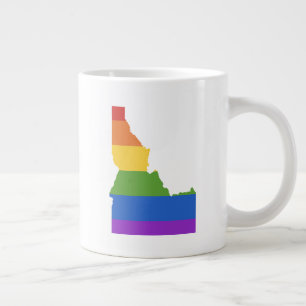 Gay Map of USA  Staat von Idaho Jumbo-Tasse