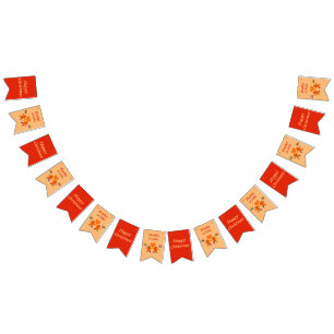 Gay Men Christmas Gingerbrett Couple Custom Wimpelkette